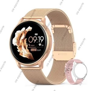 New 2024 Smart Watch Women Men Voice Call Heart Rate Blood Pressure Blood Oxygen Monitor Smart Watch For Samsung Watch 6 Galaxy