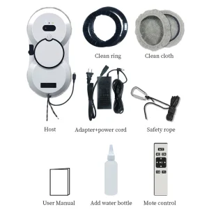 YTK-02 Intelligent Water Jet Window Cleaning Machine Man High-level Double-sided Brushless Motor Water Jet Glass Cleaner